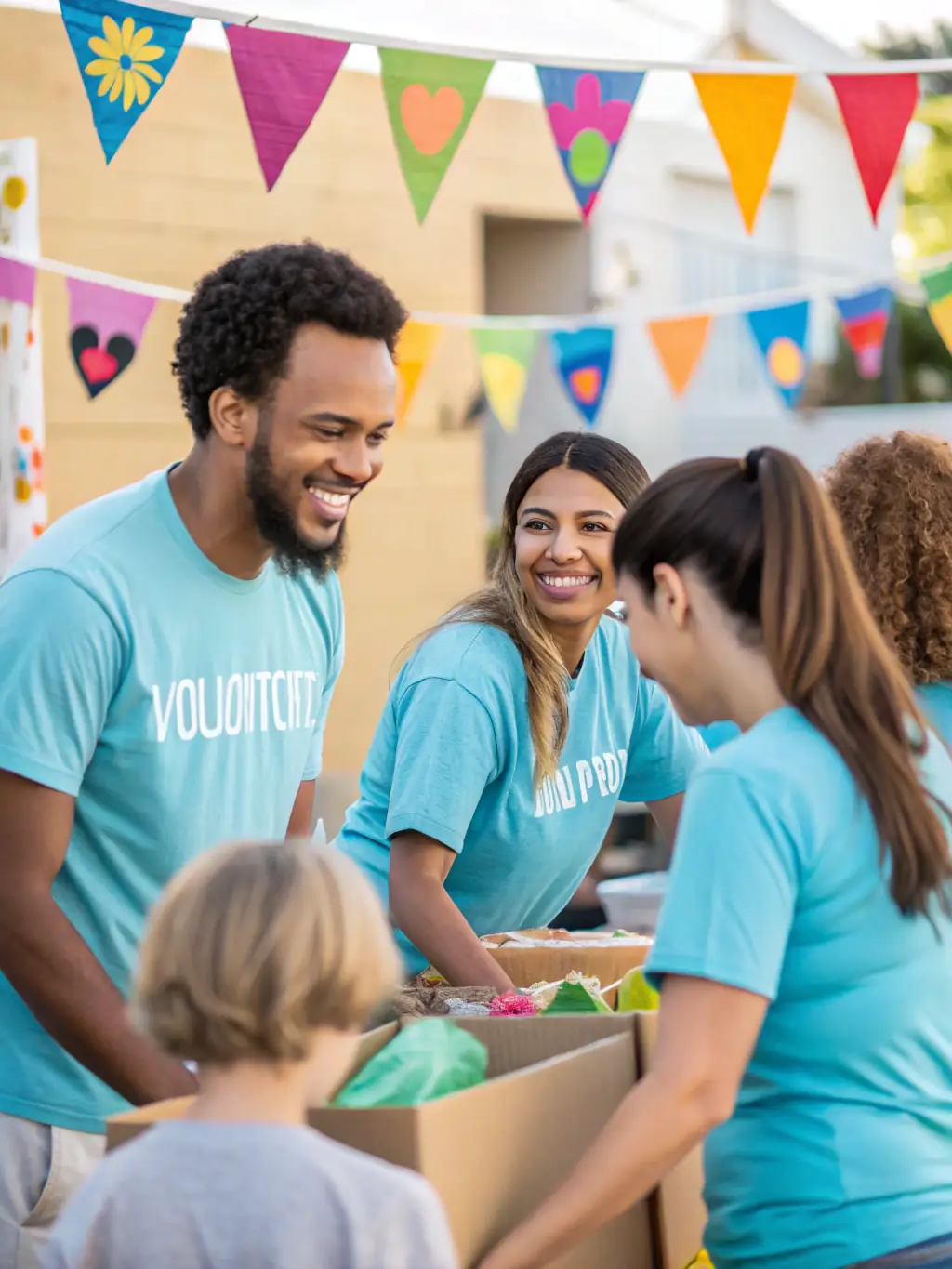 A group photo of volunteers and participants at a ZIKENLIVE OU ZIK EN LIVE community event, highlighting the collaborative spirit and positive impact.